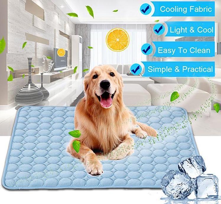 Pet Dog Cat Ice Silk Cold Nest Pad For Cooling In Summer - Fur-Ever Yours