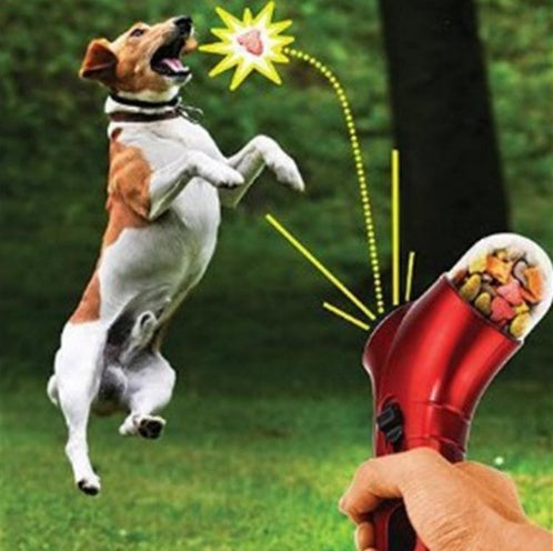 Pet Food Catapult Feeder Funny Dog Toy - Fur-Ever Yours