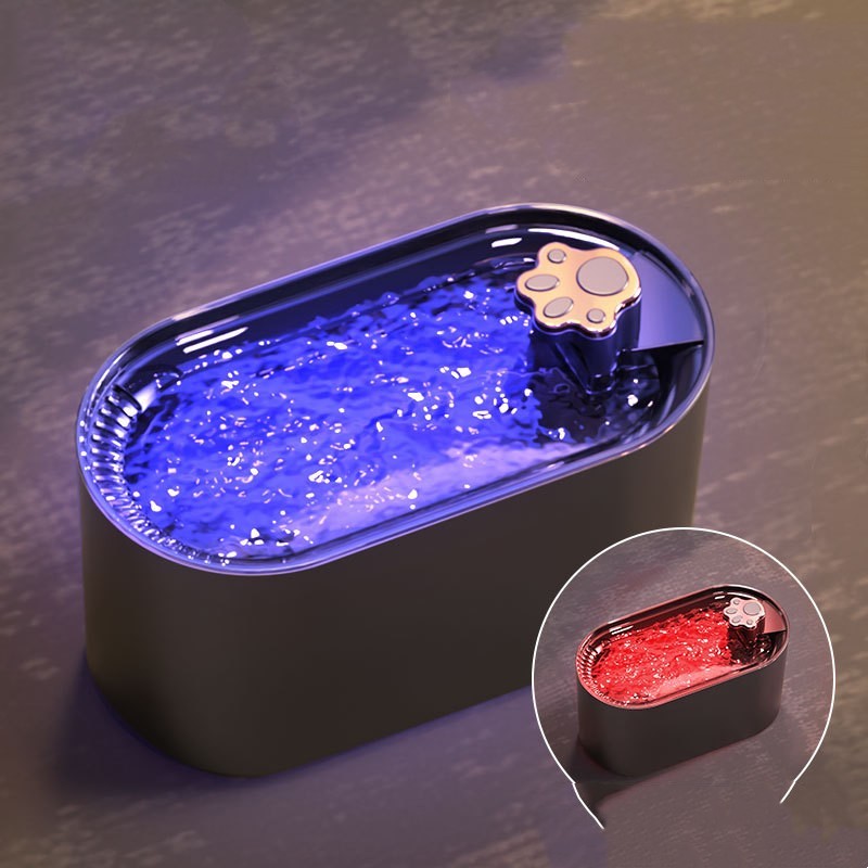 3L Automatic Pet Water Fountain with LED & Filter - Fur-Ever Yours