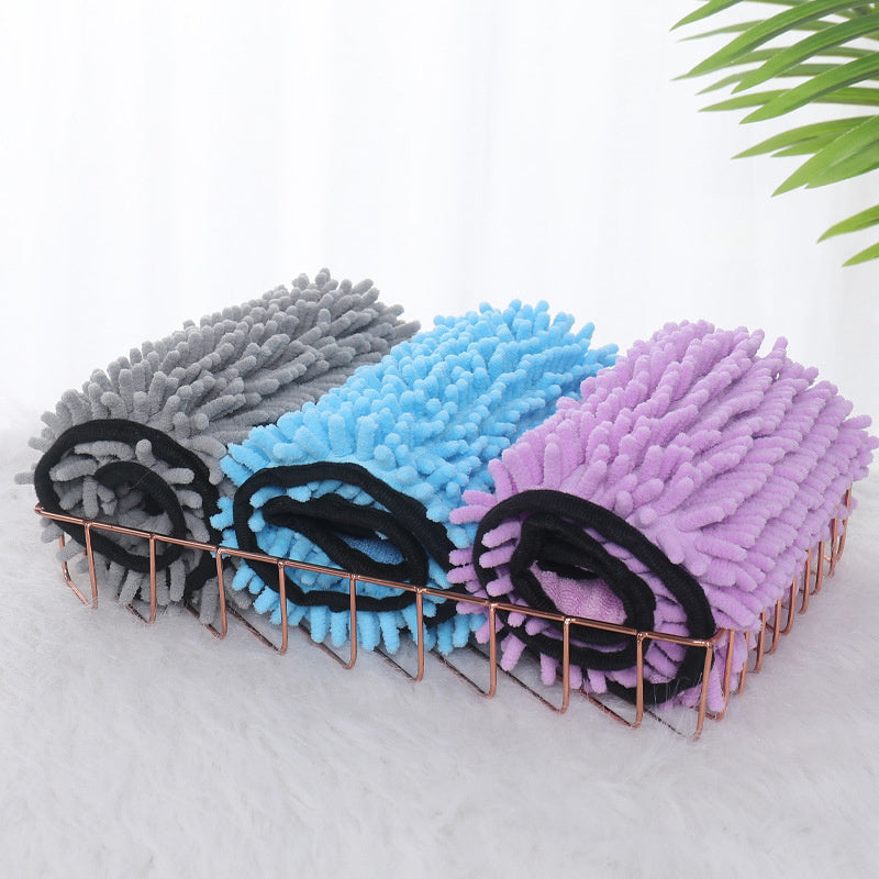 Super Absorbent Microfiber Dog & Cat Bathrobe Towel – Quick-Drying Pet Towels - Fur-Ever Yours