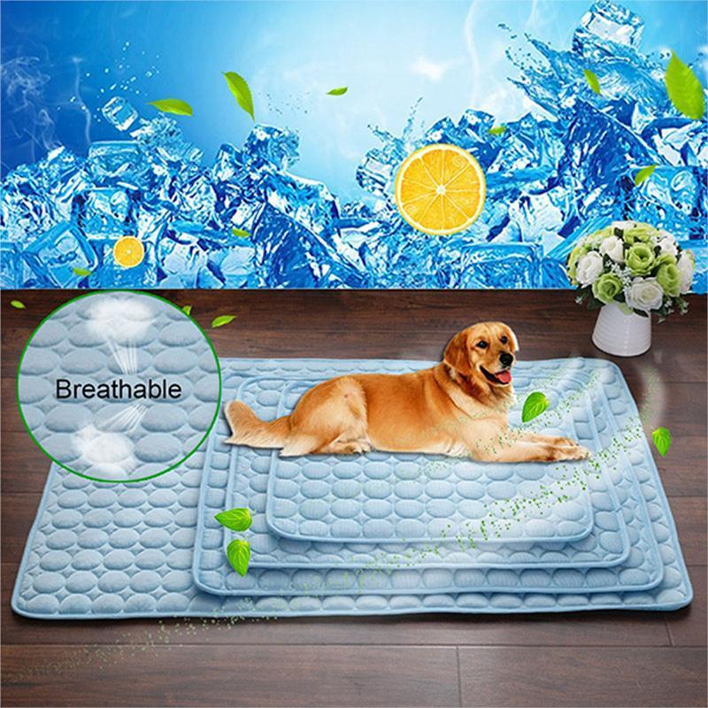 Pet Dog Cat Ice Silk Cold Nest Pad For Cooling In Summer - Fur-Ever Yours