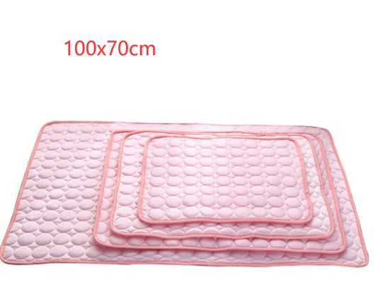 Pet Dog Cat Ice Silk Cold Nest Pad For Cooling In Summer - Fur-Ever Yours