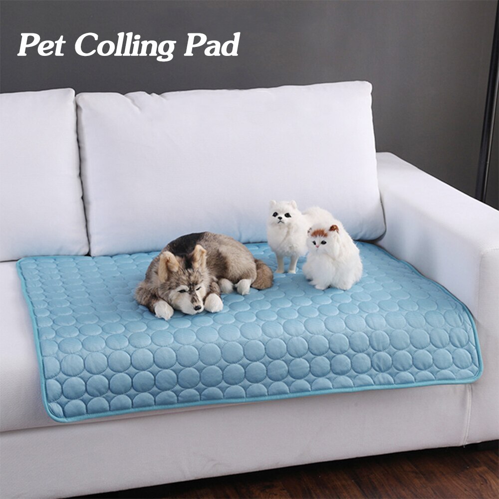 Pet Dog Cat Ice Silk Cold Nest Pad For Cooling In Summer - Fur-Ever Yours