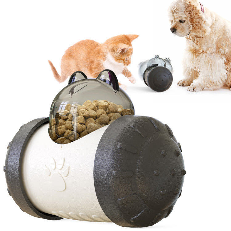 Interactive Slow Feeder Food Ball for Dogs & Cats - Swing Bear Toy - Fur-Ever Yours