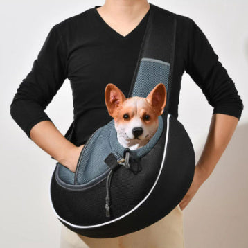 Portable Crossbody Pet Carrier for Dogs & Cats - Fur-Ever Yours