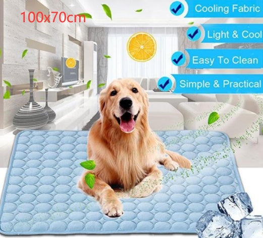 Pet Dog Cat Ice Silk Cold Nest Pad For Cooling In Summer - Fur-Ever Yours