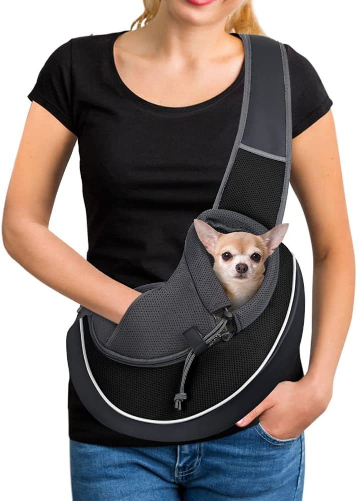 Portable Crossbody Pet Carrier for Dogs & Cats - Fur-Ever Yours