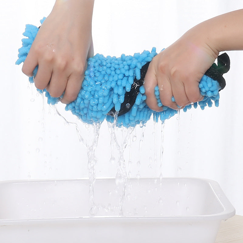 Super Absorbent Microfiber Dog & Cat Bathrobe Towel – Quick-Drying Pet Towels - Fur-Ever Yours