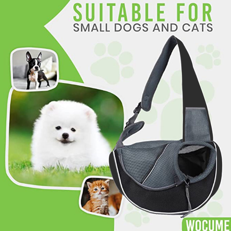 Portable Crossbody Pet Carrier for Dogs & Cats - Fur-Ever Yours