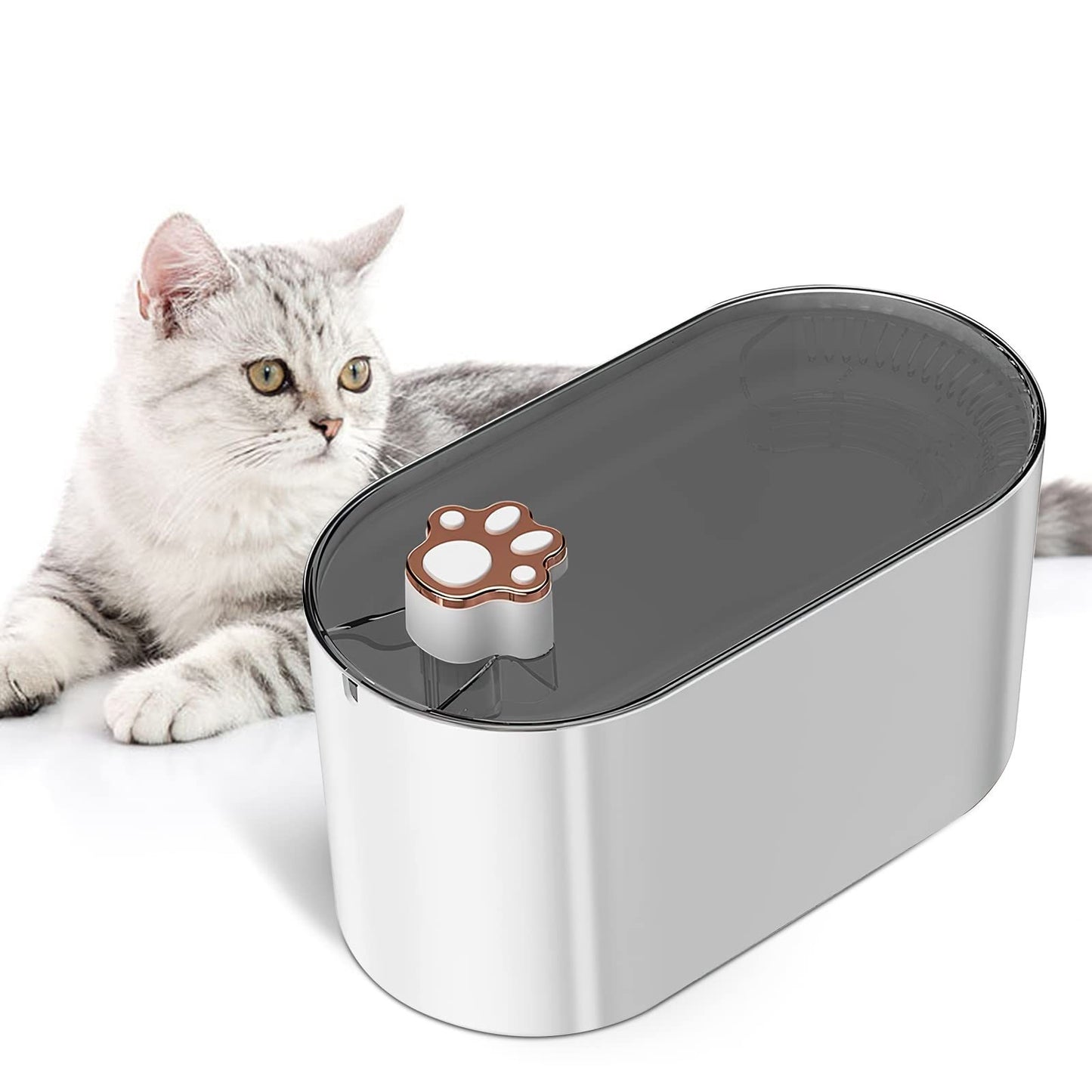 3L Automatic Pet Water Fountain with LED & Filter - Fur-Ever Yours