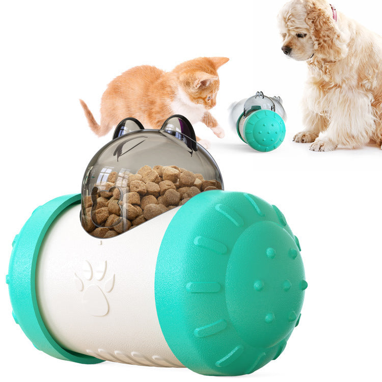Interactive Slow Feeder Food Ball for Dogs & Cats - Swing Bear Toy - Fur-Ever Yours