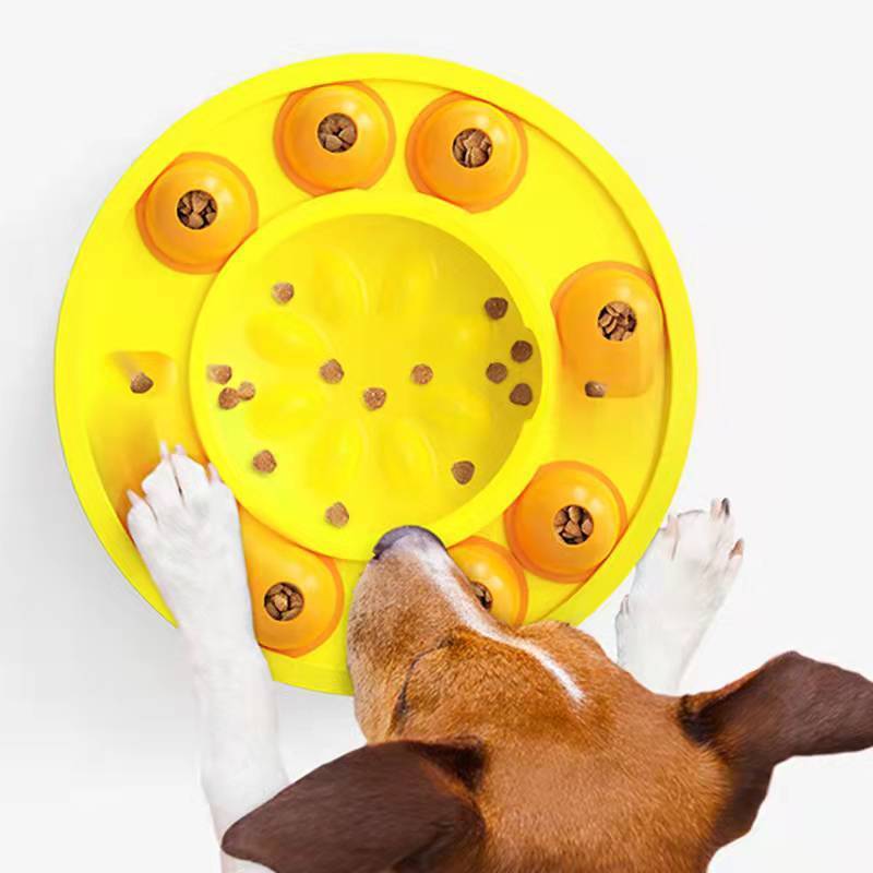 Interactive Dog Puzzle Toy – Slow Feeder & IQ Booster Food Dispenser - Fur-Ever Yours