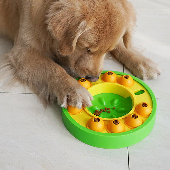 Interactive Dog Puzzle Toy – Slow Feeder & IQ Booster Food Dispenser - Fur-Ever Yours