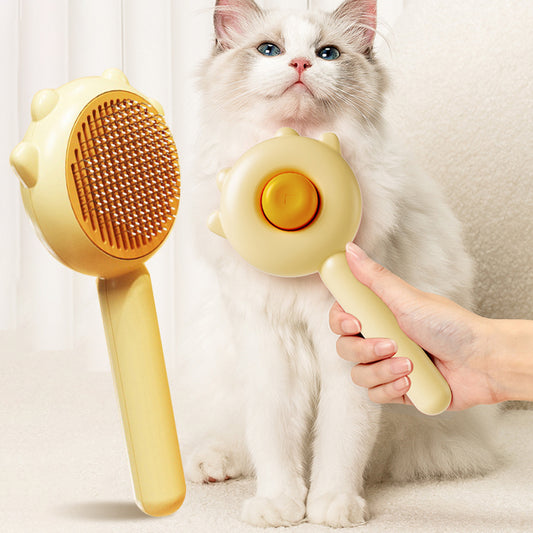 Pet Grooming Comb – Hair Removal & Massage Brush for Cats and Dogs - Fur-Ever Yours