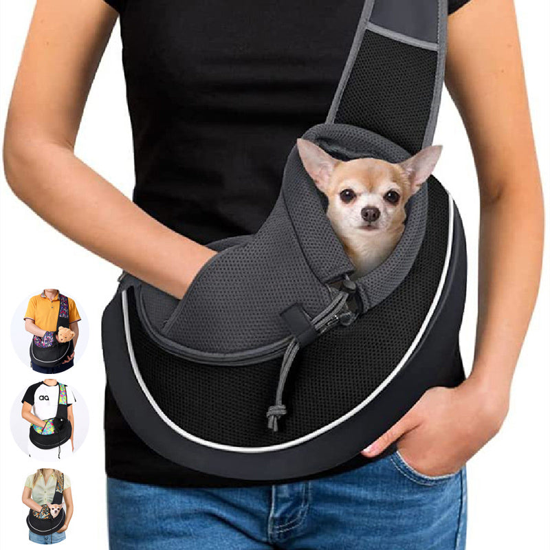 Portable Crossbody Pet Carrier for Dogs & Cats - Fur-Ever Yours