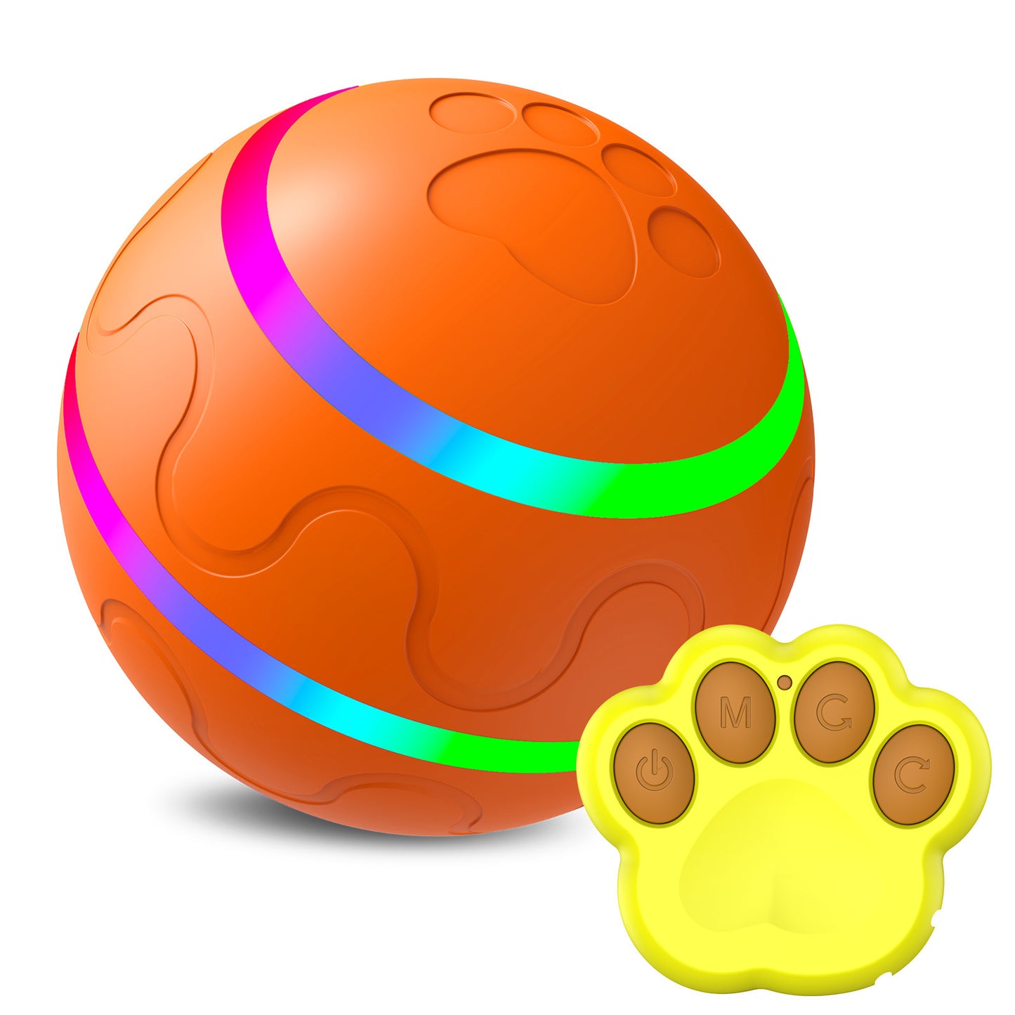 Smart USB Cat Toy: Self-Rotating Interactive Ball - Fur-Ever Yours